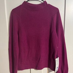 Lululemon Cotton-Blend Mock-Neck Sweater